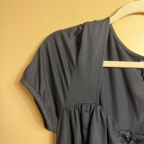 Hot Topic Black Empire Dress. Large - Picture 5 of 8